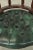 Chesterfield Office Chair in Green Flamed Cowhide Leather For Sale - Image 6 of 14