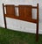 Vintage Mid Century Modern Full Walnut Headboard Arched Sculpted MCM 1960s For Sale - Image 12 of 14