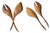 1960s Mid 20th Century Wood Bowls and Serving Utensils by Arthur Umanoff, Set of 9 For Sale - Image 5 of 10