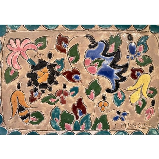 Trinket Trays by J. Massier for Vallauris, Set of 2 For Sale - Image 6 of 12