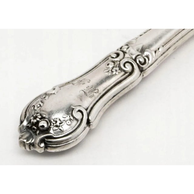Silver Beef Knife, France, 1900s For Sale - Image 4 of 7