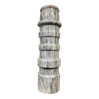 Large Modernist Marble Vase in the Manner of Mangiarotti For Sale