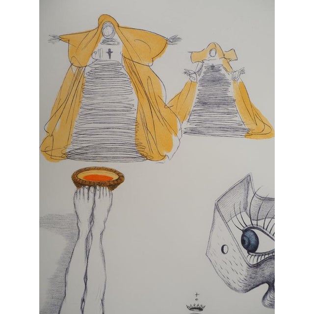 Salvador dali (1904-1989) casanova: imagination and consciousness, 1967 original engraving signed in the plate on rives...