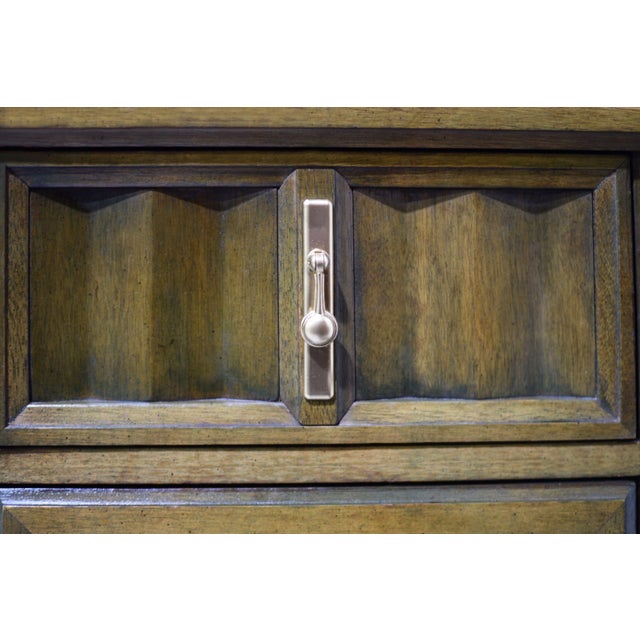 Brass Paint to Order Mid Century Modern Nine-Drawer Dresser by Stanley Furniture For Sale - Image 8 of 12