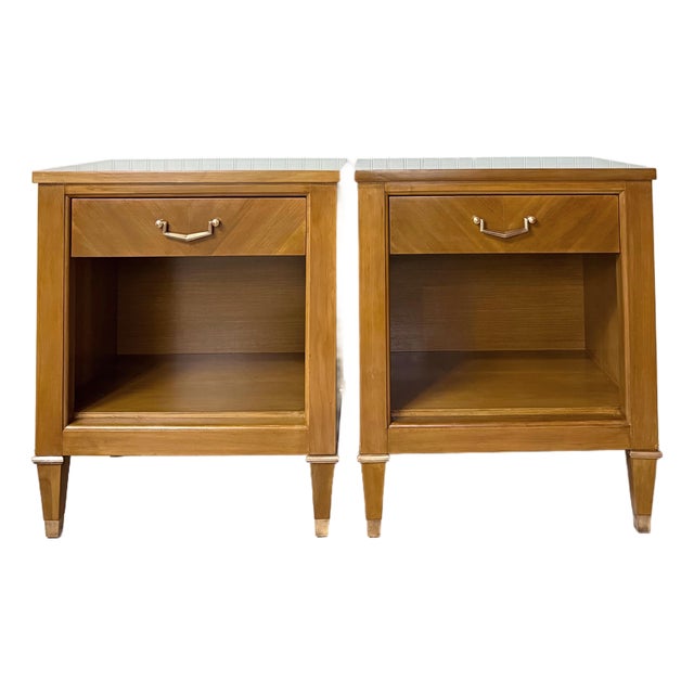 Mid 20th Century Nightstands by Century Furniture - A Pair For Sale