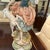 Ceramic Vintage Italian Capodimonte-Style Hand Painted Porcelain Pheasant Lady With Lamb Figurine Lamp For Sale - Image 7 of 17