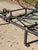 Attributed to Paul Ferrante "Emilio" Giacometti Style Coffee Table in Hammered Wrought Iron For Sale - Image 9 of 9