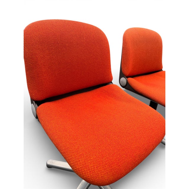 Metal Mid-Century Modern Space Age Chairs from Wilkhahn, 1970s, Set of 2 For Sale - Image 7 of 9