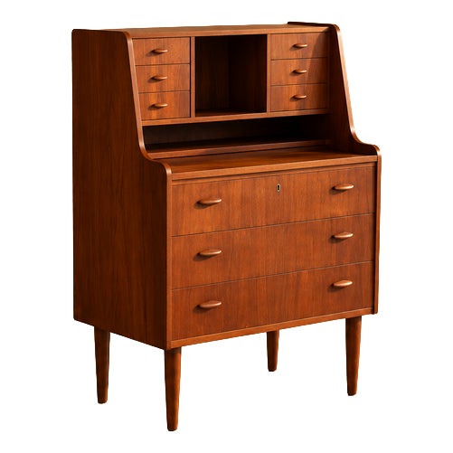 Vintage Danish Secretary Desk, 1960s For Sale