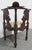 Victorian Victorian Style Mahogany Figural Carved Corner Chairs - a Pair For Sale - Image 3 of 8