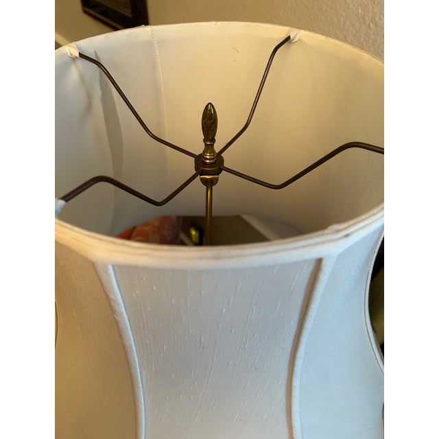 Glass Vintage 60s Paul Hanson Glass Lamp For Sale - Image 7 of 8