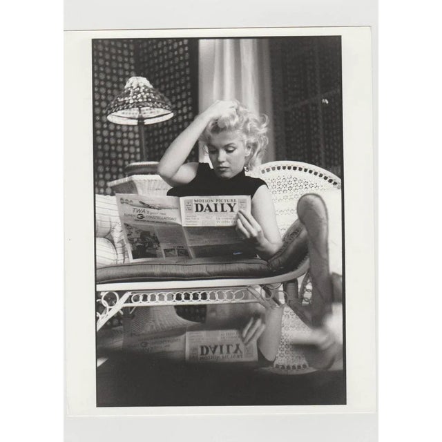 Marilyn Monroe Print of 1988 from Original Negative, 1955 For Sale - Image 3 of 3