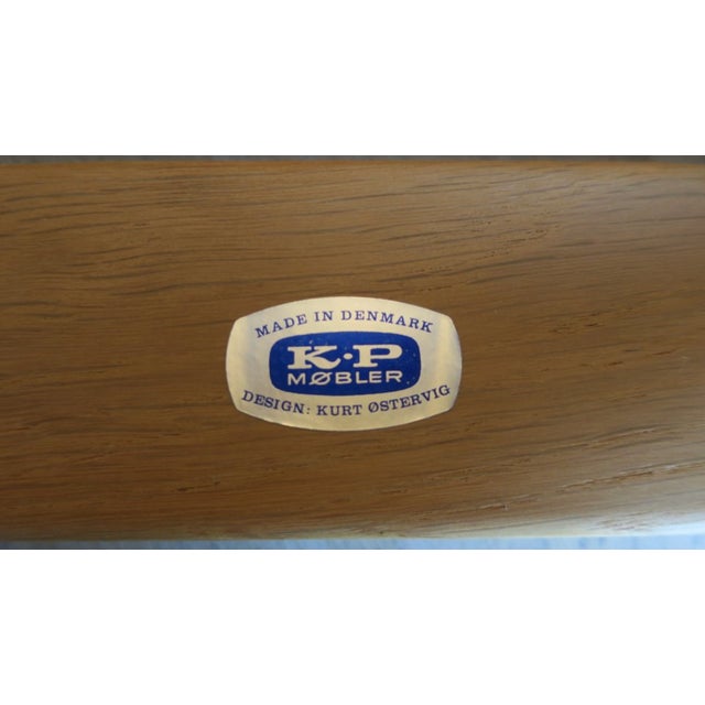 Set of Ash Wide-Seat Dining Chairs by Kurt Østervig for Kp Møbler, 1950s For Sale - Image 15 of 16