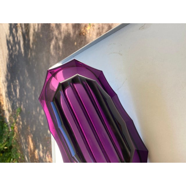 Art Glass Vide Poche or Ashtray, France, 1940s For Sale - Image 9 of 11