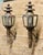 Metal French Brass Carriage Lamps, Set of 2 For Sale - Image 7 of 8