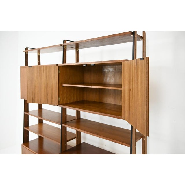 Wood Italian Wall Unit, 1950s For Sale - Image 7 of 16