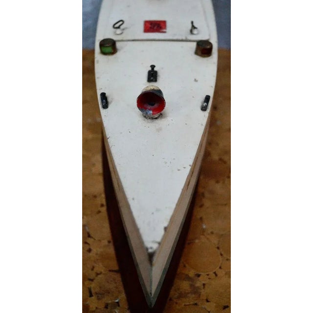 Bassett Lowke Model Motor Boat by Bing British, 1932 For Sale - Image 9 of 14
