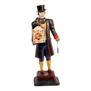 Dutch Figural Peddler Clock
