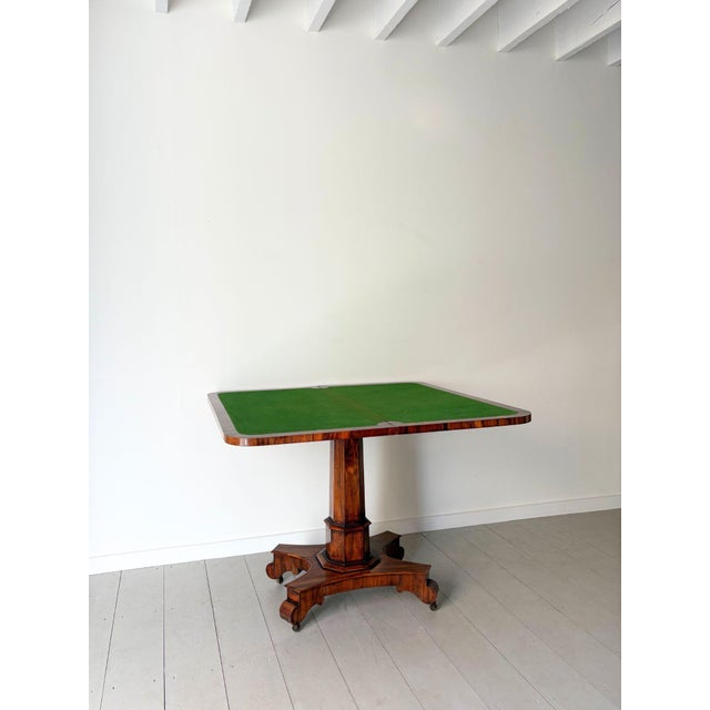 Metal Regency Console Table in Indian Rosewood, 1800s For Sale - Image 7 of 14