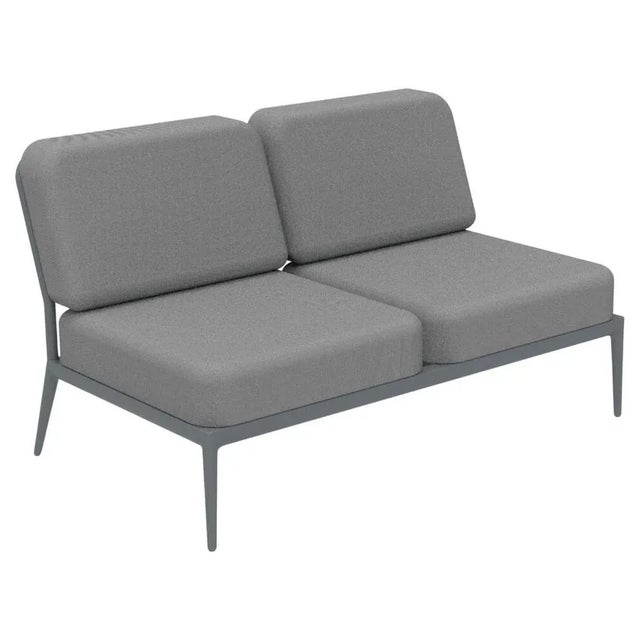 Nature Grey Double Central Modular Sofa by Mowee For Sale - Image 6 of 6