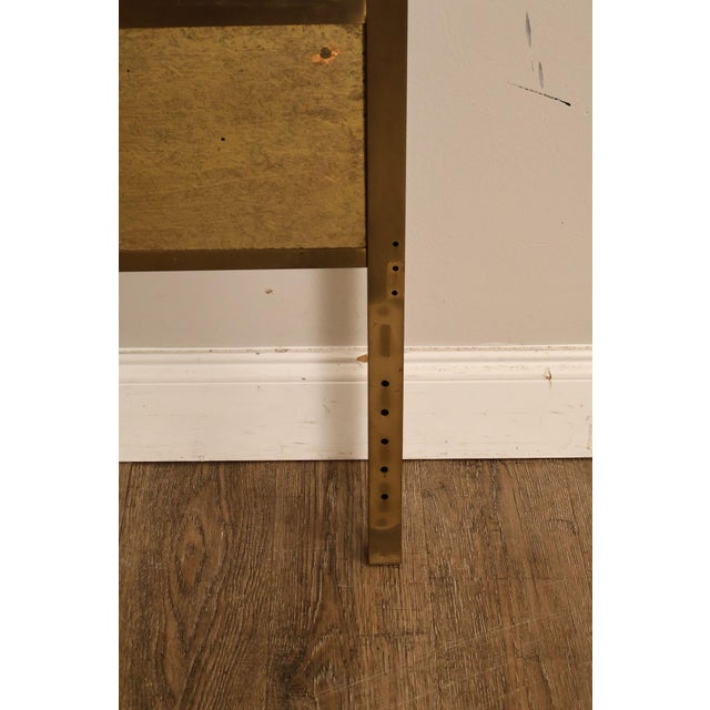 Mastercraft Vintage Brass King Headboard For Sale - Image 10 of 18