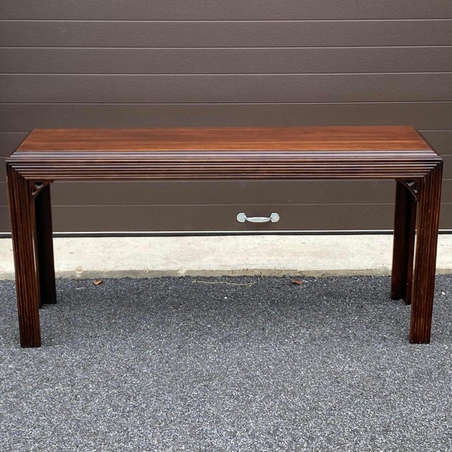 Vintage Lane Altavista Fluted Console Table Chairish