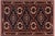 Bohemian Kargahi 1980's Brown/Blue Wool Rug - 5'1'' X 5'10'' For Sale - Image 10 of 10