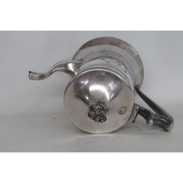 Sheffield Silver Plated Tea Coffee Pot Number 851 Early 1900s Made in Usa 4853b For Sale - Image 17 of 18