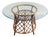 Ficks Reed Dining or Center Table For Sale