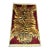 Golden Yellow Silk Tiger Design Pictorial Rug – Handmade Tribal Caucasian Rug For Sale