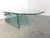Glass Shell Glass Coffee Table attributed to Danny Lane for Fiam Italy, 1980s For Sale - Image 7 of 13