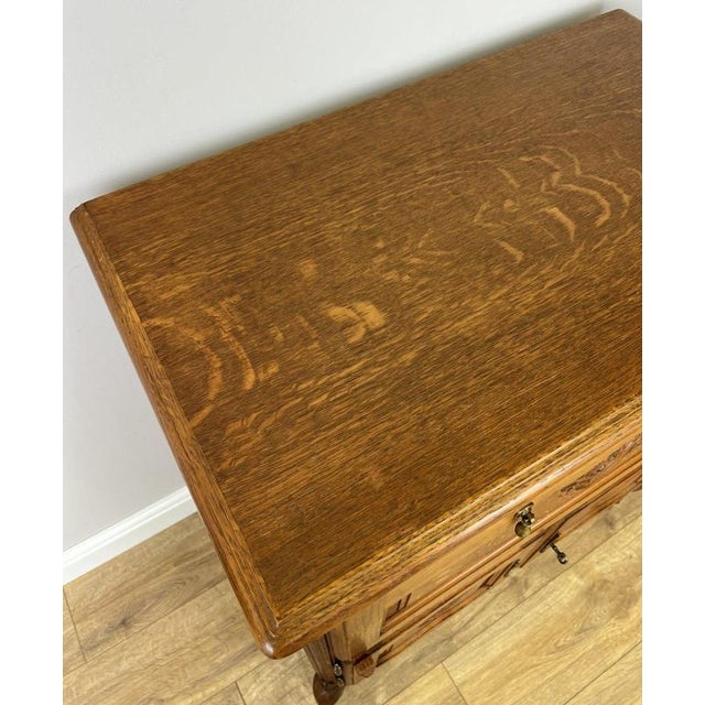 Vintage French Louis XIV Oak Sideboard For Sale - Image 12 of 18