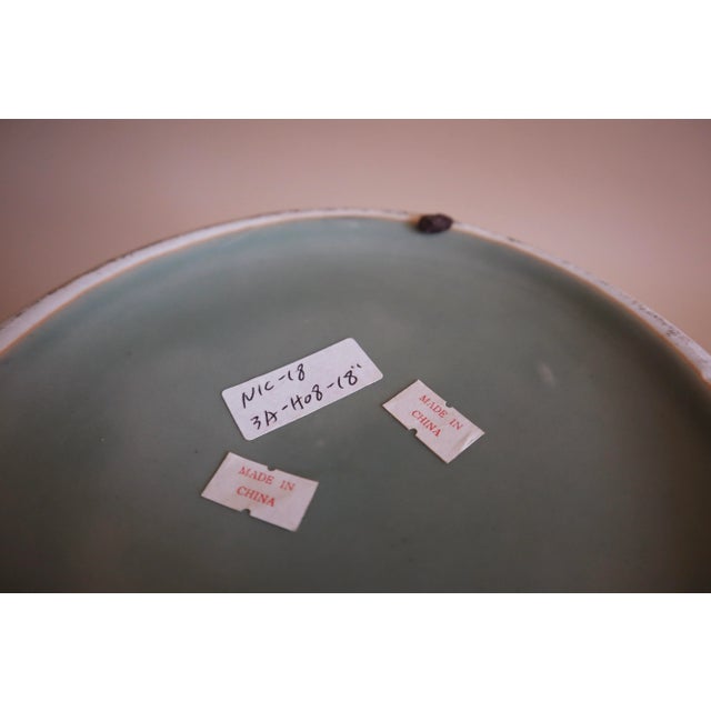 Ceramic 1980s Chinese Ceramic Vase For Sale - Image 7 of 7