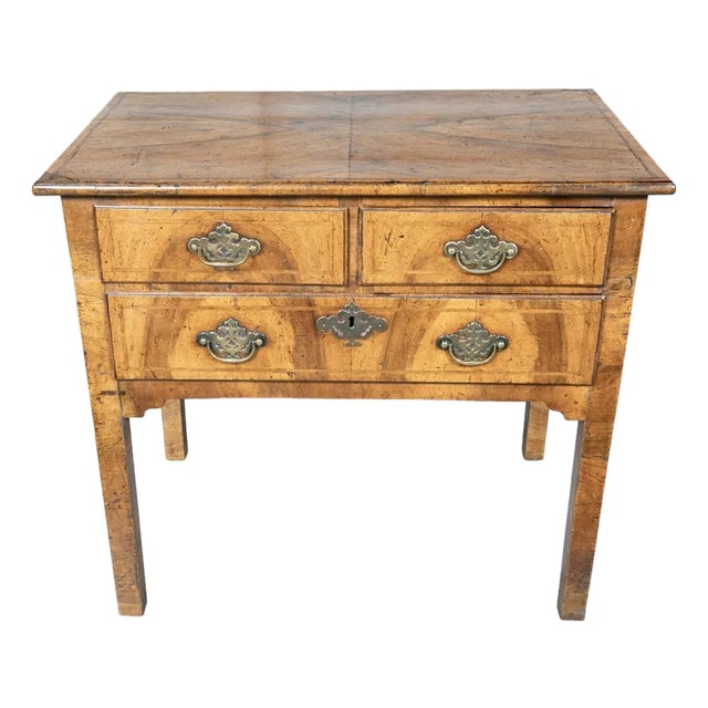 George II Walnut Lowboy For Sale