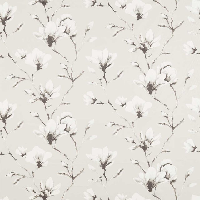 Harlequin Lotus Fabric in French Grey - a Sample For Sale