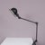 Black Vintage French Table Clamp Lamp in Black Metal, 1950s For Sale - Image 8 of 17