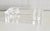 Mid-Century Italian Acrylic Glass Faceted Jewelery Box, 1970s For Sale - Image 10 of 11