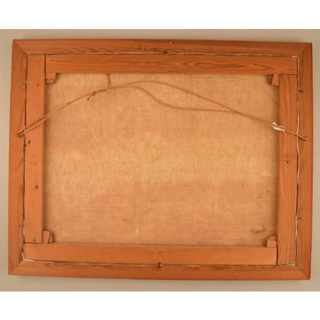 B. Stålfors, Modernist Forest Landscape, Sweden, Oil on Canvas, Framed For Sale - Image 7 of 8