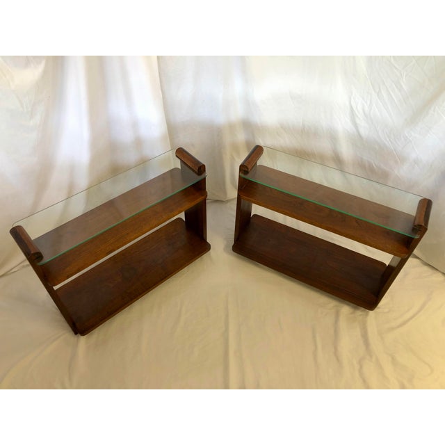 1930s Art Deco End Tables, Pair For Sale In San Antonio - Image 6 of 9