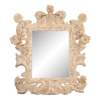Dennis and Leen Baroque Style Carved New York Spanish Mirror For Sale