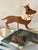 1990s Handcrafted Rust Rabbit, Cat and Dachshund, Italy, 1990s, Set of 3 For Sale - Image 5 of 13