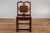 Asian Qing Dynasty Period Rosewood Side Chair with Carved Splat and Grapevine Motif For Sale - Image 3 of 12