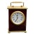 Howard Miller Rosewood Finish Bracket Mantel Clock 613-528 Carriage Desk Brass For Sale