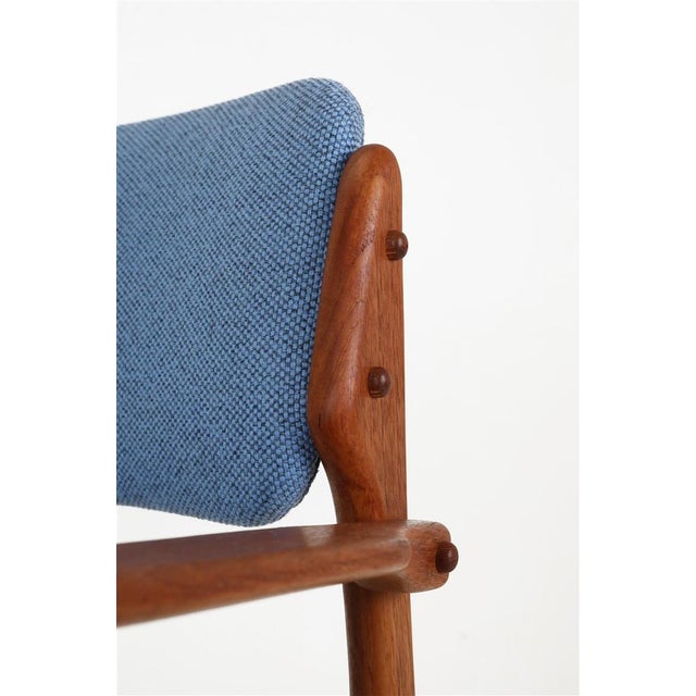 Danish Model 60 Armchair in Teak by Erik Buck for O.D. Møbler, 1970s For Sale - Image 11 of 16