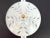 Mid 20th Century Modern Floral Flush Light, C1970 For Sale - Image 5 of 18