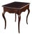 French Provincial Single-Drawer Rectangular Side Table For Sale