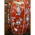Early 20th Century Republic Period Chinese Coral Red Relief Porcelain Tea Caddy Jar Lid 10" For Sale In San Francisco - Image 6 of 6