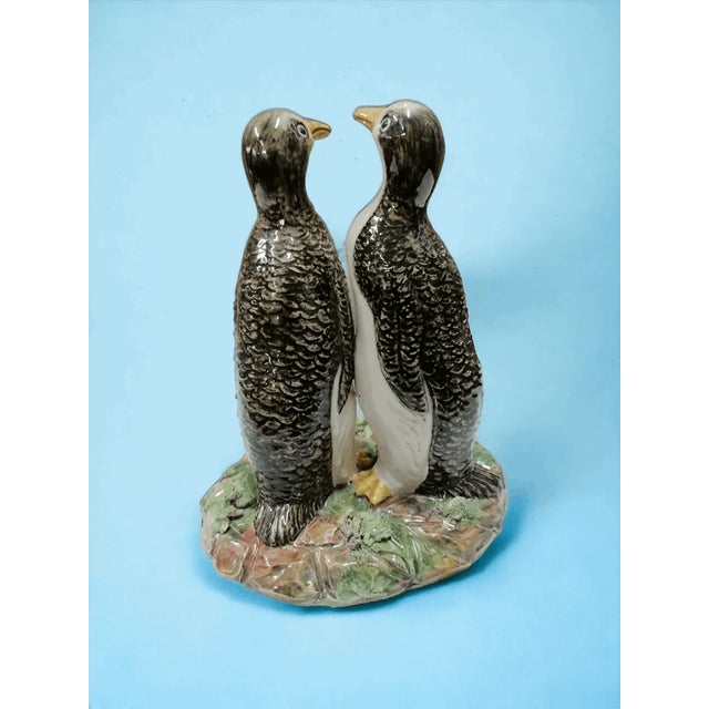 Mid-Century Modern Ceramic Penguin Figurine Grop For Sale - Image 3 of 8