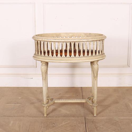 Wood Original Painted Jardiniere, 1890s For Sale - Image 7 of 7