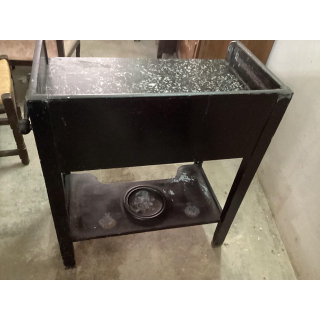 Louis Philippe Mobile Bathroom Dressing Table, 1850s For Sale - Image 9 of 14